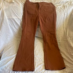 Anthropologie Pilcro and the Letterpress Brown Jeans, Size 32